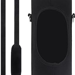 LOSA Insulated Water Bottle Carrier Bag Pouch Holder 2 Pocket 2000ml Black-image-50