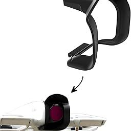 GetZget® Lens Sun Hood for DJI Neo Gimbal Camera Crash Protector & Sun Shade Protection Accessories (Black)-image-25