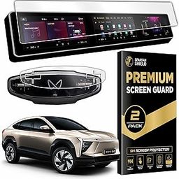 Spartan Shield COMBO Screen Guard For NEW MAHINDRA XEV 9E || Full Touchscreen Display + Steering Cluster Protector || Anti Fingerprint || Scratch Resistant || Electric Xev9E Car 9H Accessory 2025 [Not Tempered Glass]-24