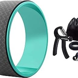 Bodylastics 13” Yoga Wheel for Back Bends, Stretching Roller Workout, Exercise Accessories for Men & Women Sweat Resistant, Eco-Friendly-image-5