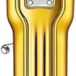 VGR V-919 Professional Cord & Cordless Rechargeable T-Blade Hair Trimmer for Men with 100 min Runtime (Gold)-image-56