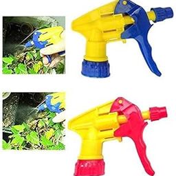 Plastic Water Spray Bottle Spray Sanitizer Bottles Any Other Bottle Trigger Spray Nozzle Head Spray Gun Spraye Bottle For Home Salon And office purpose Fits Nozzle Trigger Bottle Garden Spray 2pc-image-9