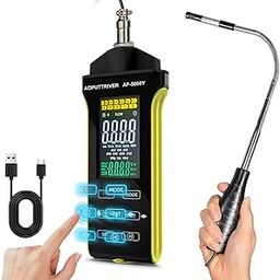 Digital Anemometer, Handheld Wind Speed Meter with Hotwire, Measures Wind Speed Wind Flow Temperature and Humidity CFM Air Flow Velocity for HVAC-image-23