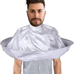 HSTC Professional Hair Cutting Cape Foldable Hair Cutting Cloak Umbrella for Salon Barber Adult Special Hair Styling Accessory-image-24
