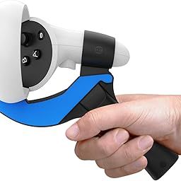 AMVR Table Tennis Paddle Grip Handle for Oculus Quest 2 Touch Controllers Playing Eleven Table Tennis VR Game-image-17