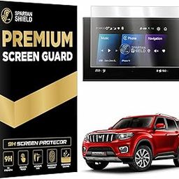 Touch Screen Protector Compatible with MAHINDRA SCORPIO N 2022 [NZ6, NZ8, NZ8L] Infotainment Navigation Music System Guard Accessories [Not Tempered Glass] ([Pack of 1])-31