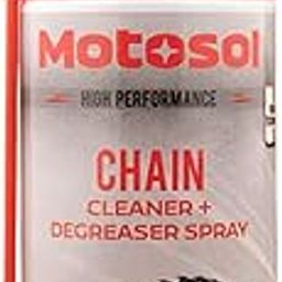 Motosol Chain Cleaner and Degreaser Spray - 100ml | Powerful Cleaning for Brake Fluid, Oil Residues, Resin Crusts & Adhesives | O/X/Z Ring Compatible | Enhances Wear Protection-picture-20