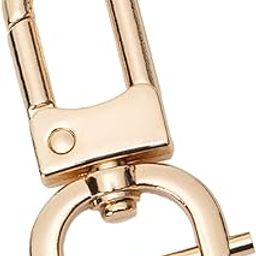 FABLOFT® Detachable Snap Hook Swivel Clasp with Screw Bar DIY Purse Strap Replacement Light Gold L-picture-19