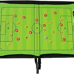 CALANDIS™ Foldable Football Coaching Board Strategy Board Training Aid with Zipper Bag | Training Aids | Soccer | Team Sports-image-33