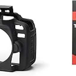 FND Silicone Protective Camera Case Cover for D7500 Black Silicone Cover with Protector-image-4