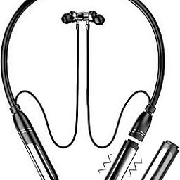 Detachable Double Battery Bluetooth Neckband with Smart On-Off, Type C Fast Charging, Silent Vibration, Metal Buds, Hi-fi Sound Quality Headset-image-15
