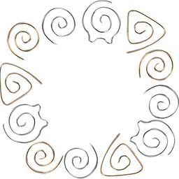 HOODANCOS 12pcs Curved Whorl Needles Professional Knitting Needles for Craft Sewing Repairing Carpets Upholstery Convenient Storage for DIY Projects and Creative Crafts-image-68