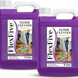 FlexFive Purple Floor Cleaning Liquid – 10 Litres | Deep Clean Power with Pleasant Fragrance | Safe for All Floors – Tiles, Marble, Granite | For Home, Office & Commercial Use-image-59