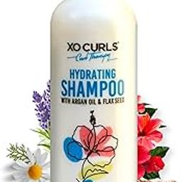 XO Curls Hydrating Shampoo with Pea Protein, Argan Oil and Flax seed For Wavy or Curly Hair - 200 ml-image-100