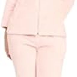 camey Women's Jacquard Loungewear Nightsuit Set, Hooded Zip-Up Jacket with Pockets and Ankle-Length Pants-picture-37