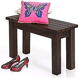 Solid Sheesham Wood Bench for Living Room, 2 Seater Bench, Wooden Bench, Bench for Dining Table, Bench, Outdoor Bench, Garden Bench - (Brown Finish) (Walnut Finish, 2 Seater)-image-32