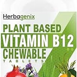 HERBAGENIX Vitamin b12 Supplements With Alpha Lipoic Acid ALA, Vit d (as d3), And Super Foods, No Sugar b 12 Supplement For Men, Women To Support Energy Metabolism And Nerve Strength- 60 Tablets-image-72