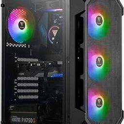 CHISTPOWERPC AMD Ryzen 5 5600G 6Core 12Threats|16GB DDR4 Ram |256GB NVME SSD | 1TB Hard Disk | Radeon Graphics | 4 RGB Fan-12