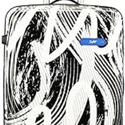 Stroke Large Size Hard Luggage (77 cm) | Printed Luggage Trolley with 8 Wheels and in-Built Combination Lock | Unisex-image-7
