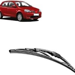 Car Windshield Glass Wiper Blade Replacement Set of 1 pcs Metal Type 26 inch Suitable for Toyota Etios Liva-31