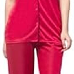 Techtell's Women's Rayon Night Dress Set – Soft Solid Top & Pyjama | Stylish & Comfortable Sleepwear for Women | Lightweight Nightwear Set-image-92