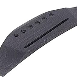 Wooden Saddle Nut Guitar Bridge Stable Sturdy for Accessories Upgrade Parts Style D 6 Hole| Guitars & Basses | Parts & Accessories | Guitar Parts | Bridges-image-86