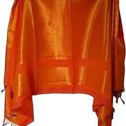 Perfect Shawls 2.mtr for special events honour guests Its beautiful and traditional shawl | Orange-image-9