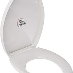 KOHLER VEIL (Elongated) Antibacterial, Quiet Close toilet Seat Cover (White)-15