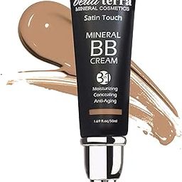 Bella Terra BB Cream 3-in-1 Tinted Moisturizer - Buildable Coverage - Light to Dark Skin Tones- with Natural SPF- Mineral Makeup Foundation- Hypoallergenic (1.69 Oz) (Medium Tan b 105)-image-75