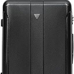 guess Black Textured Lustre Trolley Bag-picture-18