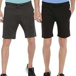 Bermuda Shorts for Men Pack of 2 Shorts for Men | Stretchable Shorts for Men with Side Pockets | Anti-Odour, Regular fit, Men’s Sports Shorts-picture-9