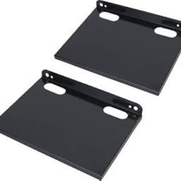 Roshani Stylish Pack of 2 Set Top Box/DTH Stand - Wall Mount Stand/WiFi Router Stand Iron Wall Shelf Iron Wall Shelf (Number of Shelves - 2, Black)-image-93