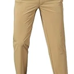 blue tyga Ultimate Office Joggers for Men | Comfortable Wrinkle Free Trousers for Office or Casual Wear | Stretchable & Quick Dry Pants for Men-picture-4