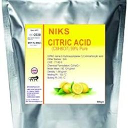 Niks® Citric Acid 900 gram 99% pure grade-image-40