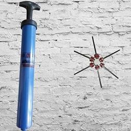 Mikado Sports Plastic Football Pump and Stainless Steel pin 6 Useful for air Infant in Football,Basket Ball,etc-image-23