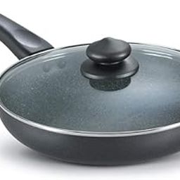 Prestige Omega Deluxe 24cm Granite Fry Pan with Glass lid|Gas & Induction Compatible | 5 Layers Non-Stick Cookware | Dishwasher Compatible-15