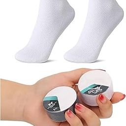 Disposable Compression Travel Socks Pair for Men Women | Portable And Breathable Cotton Socks | Compressed Socks for Travel, Business trip, Sports, Hotel,Camping for All Purpose-image-49