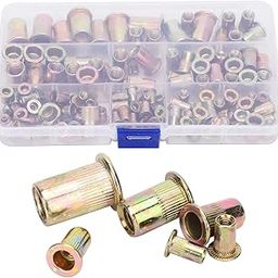Galvanized Rivet Nut, Mixed Rivet Nut, Simple to Use Practical for Industrial Hardware Fastener Supplies Industrial Accessories Fastening Supplies-image-39