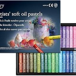 Mungyo Gallery Artists' Soft Oil Pastels-36 Colors,Multicolor-15