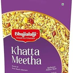 Bhujialalji Khatta Meetha, 400g, Namkeen Snacks Tasty & Crunchy Tea-time Namkeen, All time favourite indian snacks/Namkeen, Ready to eat, Crispy & Light snacks, Pack of 1-image-8