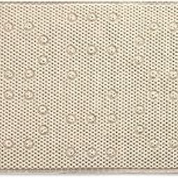 Waffle Weave Tub Mat Ivory-52