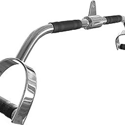 U Unique Iron Gym Machine Fitness Cambered Imported Style Lat Bar/D Handle Lat Bar,28 In-image-67