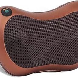 SHIVOM New Deep Heal Pillow Shiatsu Infrared Heat Therapy Massager with 3 Mode Settings | Deep Tissue Massager for Shoulder, Neck and Back Pain Relief-image-74
