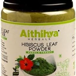 Aithihya® Herbals 100% Pure & Natural Hibiscus Leaves Powder | Chemical-Free Herbal Powder for Hair Growth, Shine & Skin Care | Ayurvedic Beauty Remedy | 200g-image-58
