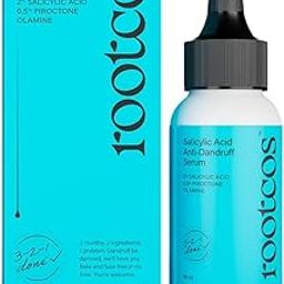 Rootcos Salicylic Acid Anti-Dandruff Serum with Piroctone Olamine | Scalp Serum for Exfoliation, Dandruff, Flaky, Itchy scalp | Post Wash Treatment | For Men & Women | 50 ml-13