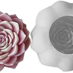 A m Bakers 3D Rose Flower Silicone Mould for Candle Making, Soap Making, Wax Melts, Resin Casting, Bath Bombs, Chocolate and Cake Decorating-image-90