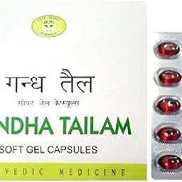 AVN Gandha Tailam Soft Gel Capsules (100 Capsules)-3