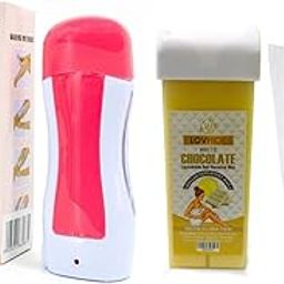 Roll On Wax Warmer, 100Ml Wax Refil, Wax Strips - Hair Removal Roll on Wax Heater Machine with Roll-On Wax Refill Cartridge Hair Removal Waxing Kit -100 Ml-New (Roll On Wax Heater-Wax Refill, Wax Strips)-image-93