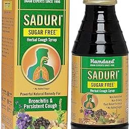 Hamdard Saduri SF - 100 ML | Sugar-Free Cough Syrup for Cold, Cough | Non-Drowsy & Non-Addictive Formula (3)-image-42