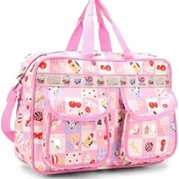 ANKIMA Baby Diaper Nappy Changing Baby Diaper Bag Baby Bag Mummy Bag Handbag Mama's Bag (PINK)-image-108